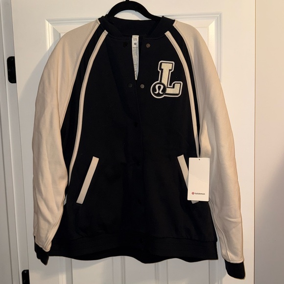lululemon athletica Jackets & Blazers - Lululemon Scuba Oversized Collegiate Jacket